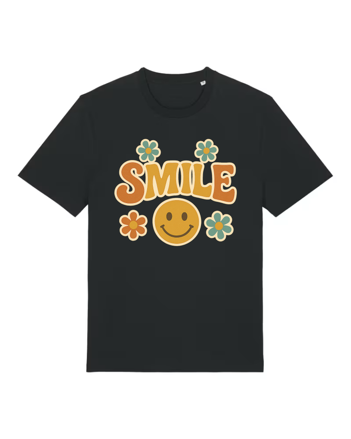 Smile Premium Bio T-Shirt 100 % Bio-Baumwolle Unisex