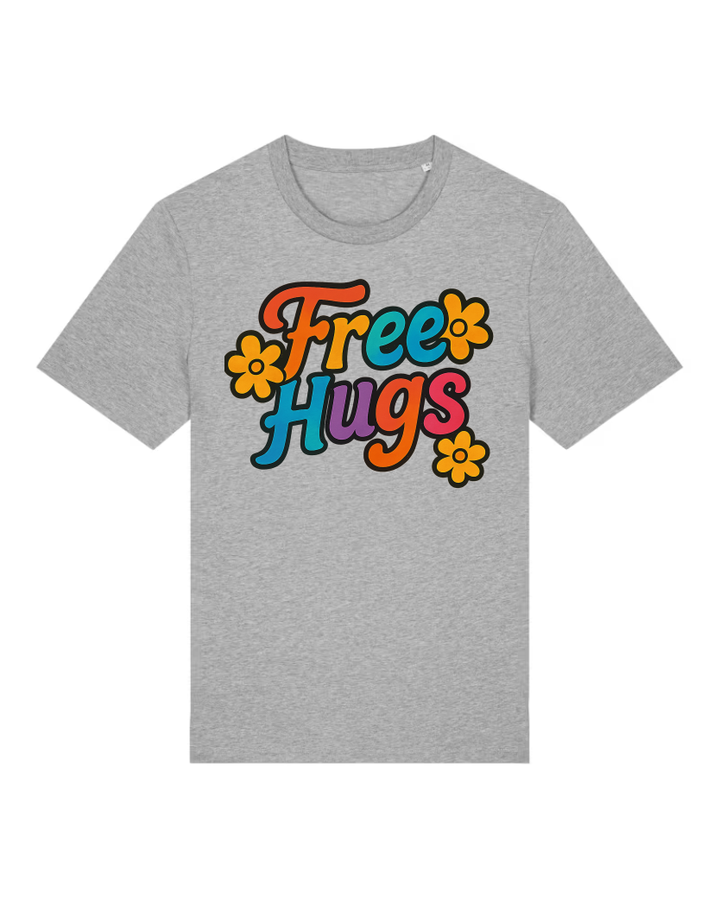Free Hugs Premium Bio T-Shirt 100 % Bio-Baumwolle Unisex