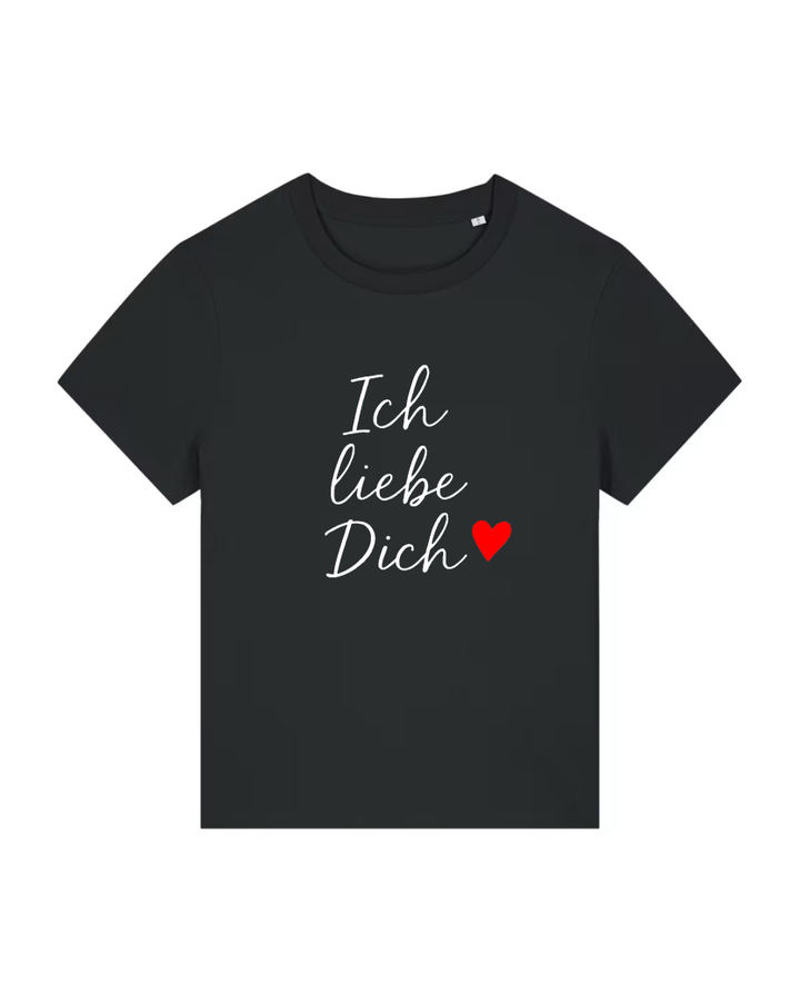 Ich liebe Dich Lady Premium T-Shirt 100 % Bio-Baumwolle