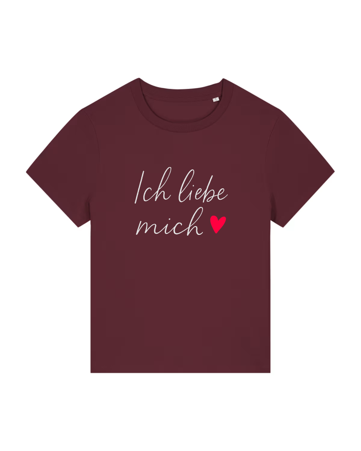 Ich liebe mich Lady Premium Bio T-Shirt 100 % Bio-Baumwolle