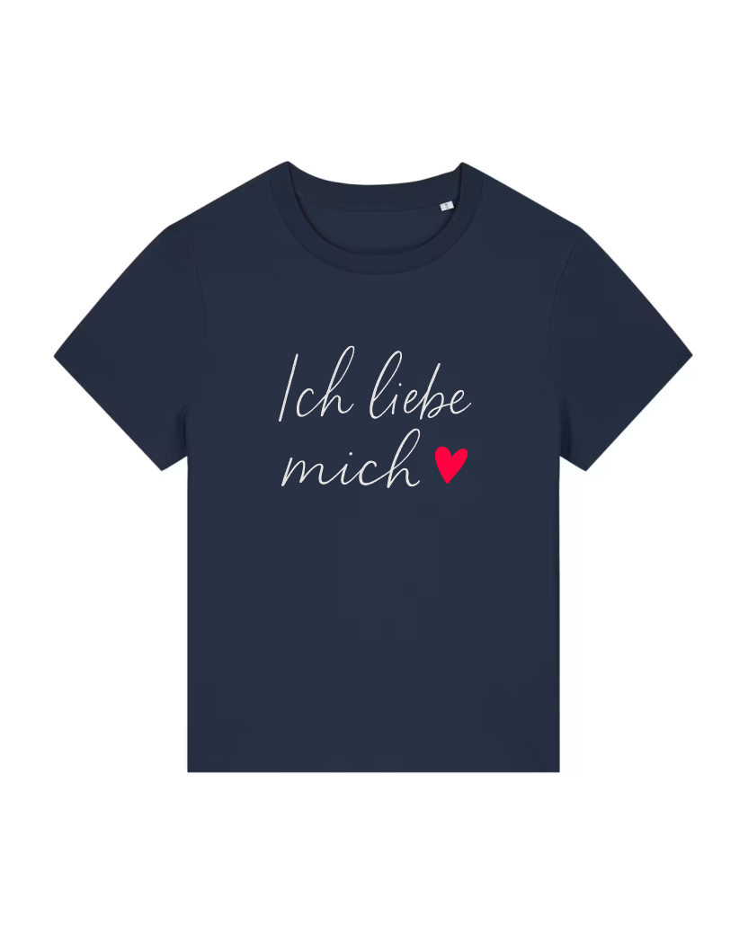 Ich liebe mich Lady Premium Bio T-Shirt 100 % Bio-Baumwolle