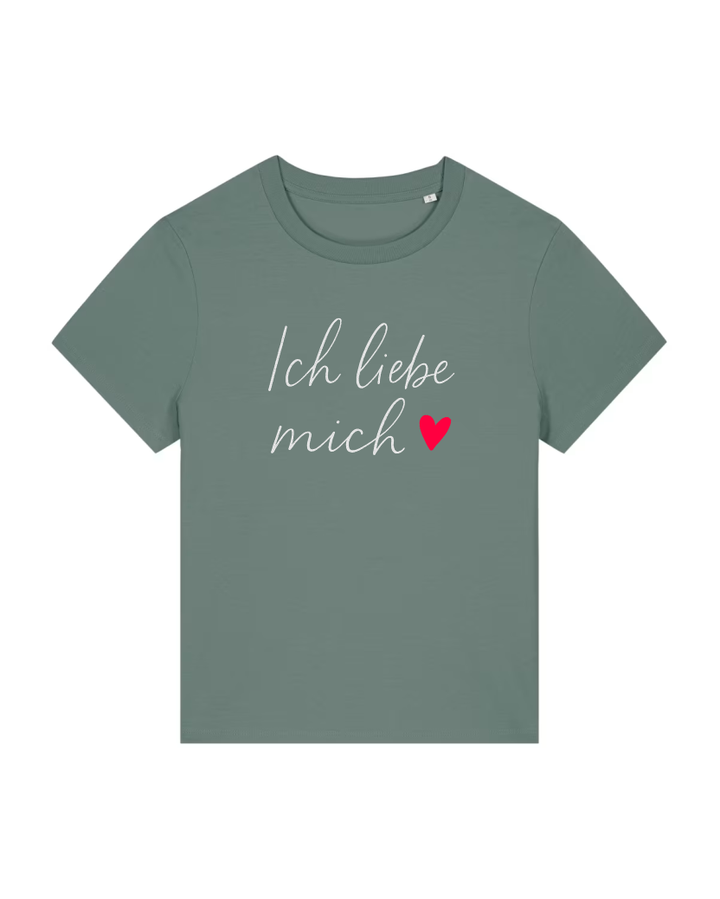 Ich liebe mich Lady Premium Bio T-Shirt 100 % Bio-Baumwolle