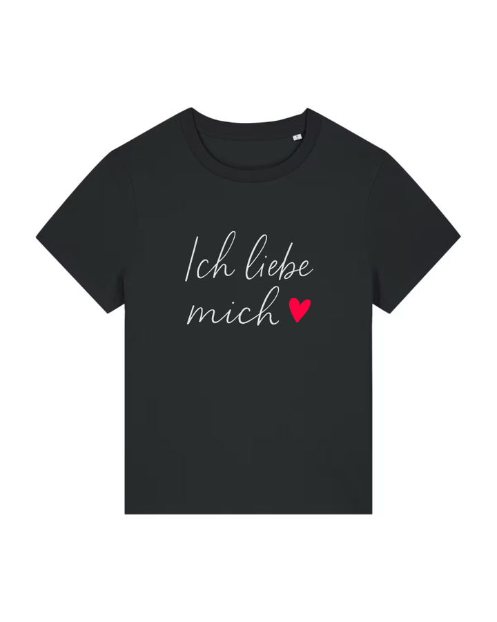 Ich liebe mich Lady Premium Bio T-Shirt 100 % Bio-Baumwolle