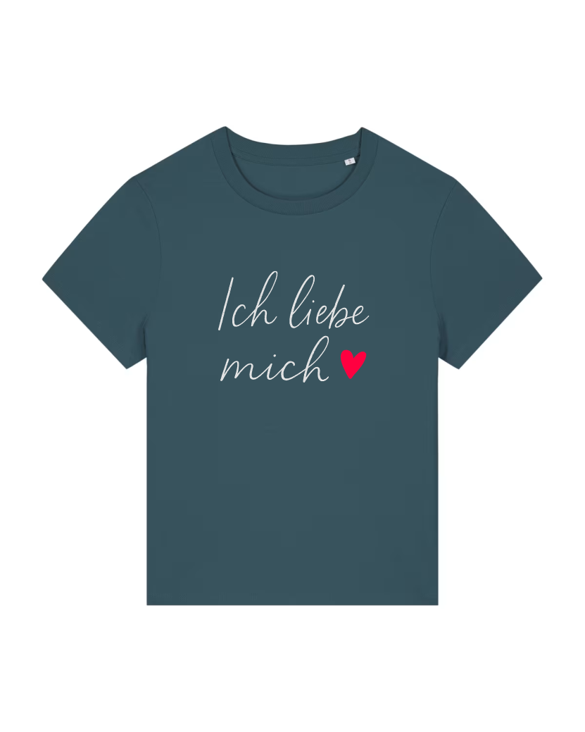 Ich liebe mich Lady Premium Bio T-Shirt 100 % Bio-Baumwolle