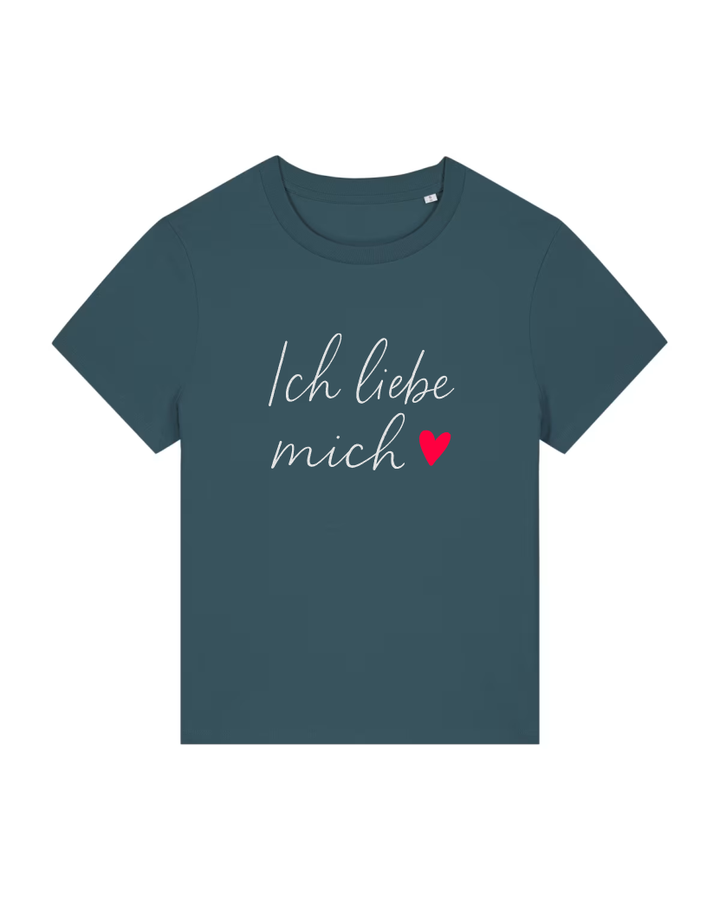 Ich liebe mich Lady Premium Bio T-Shirt 100 % Bio-Baumwolle