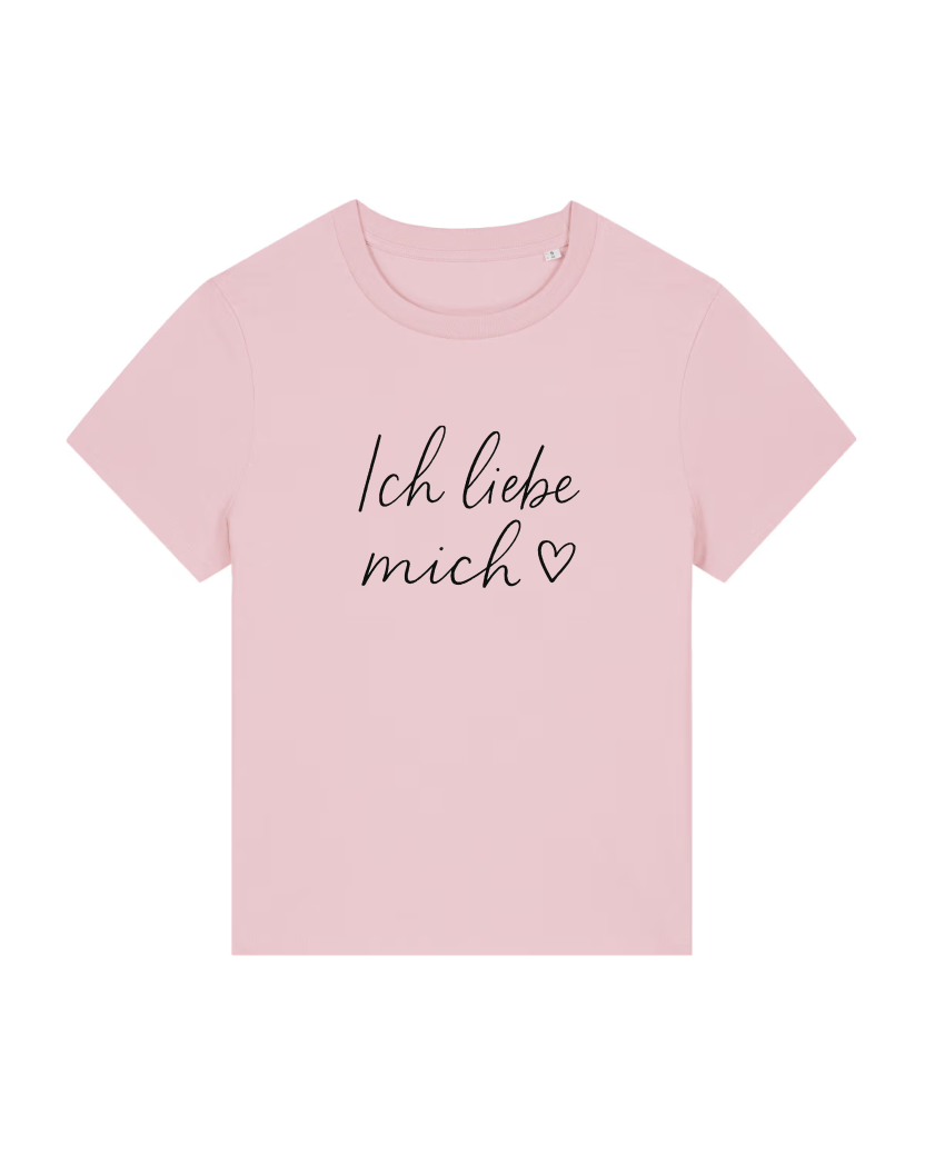 Ich liebe mich Premium Lady Bio T-Shirt 100 % Bio-Baumwolle