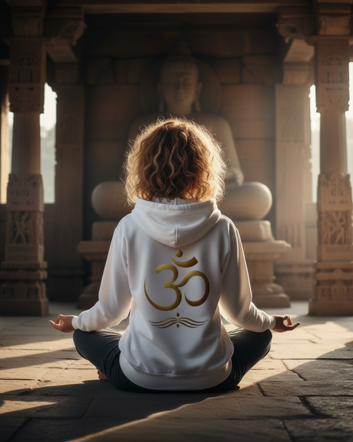 Golden OM Kapuzenjacke Organic Zipper