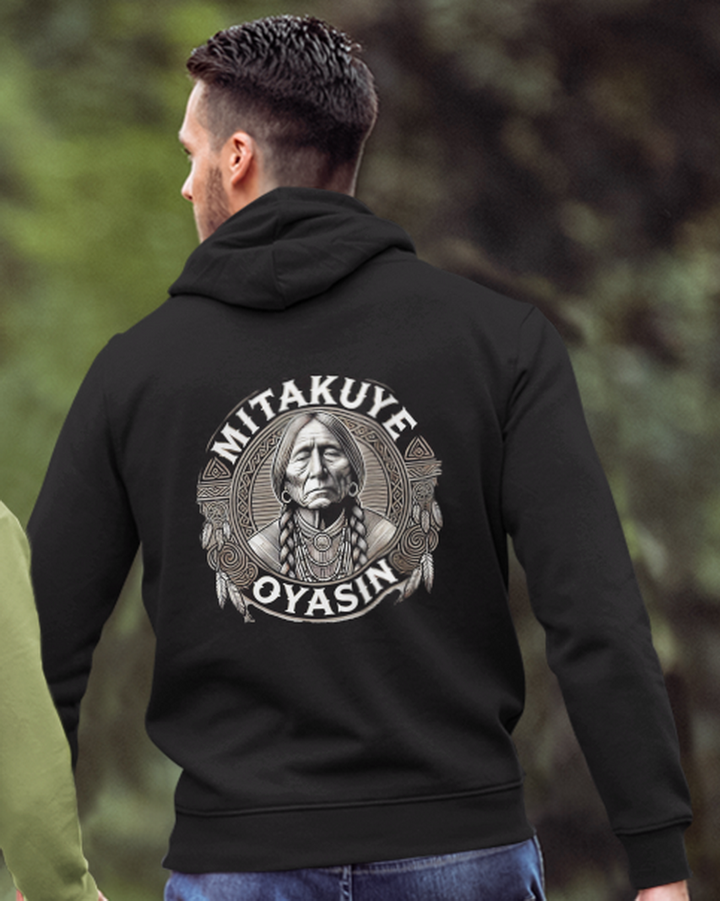 Mitakuye Oyasin Kapuzenjacke Organic Zipper