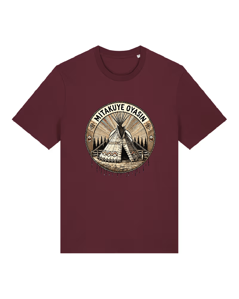 Mitakuye Oyasin  - Premium Bio T- Shirt 100 % Bio-Baumwolle Unisex