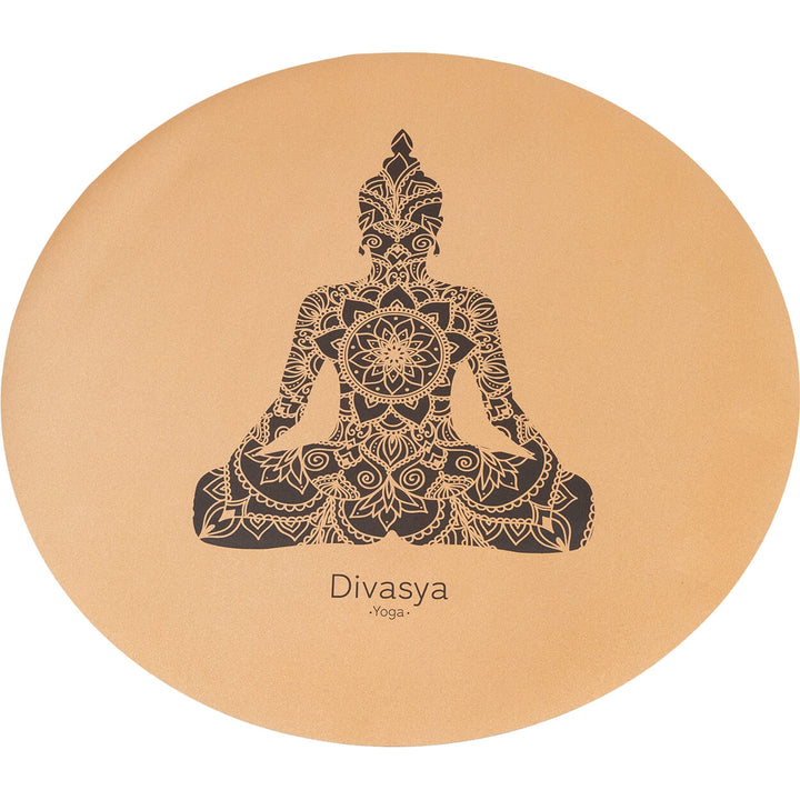 Meditationsmatte aus Kork & Naturkautschuk, 100 % natürlich