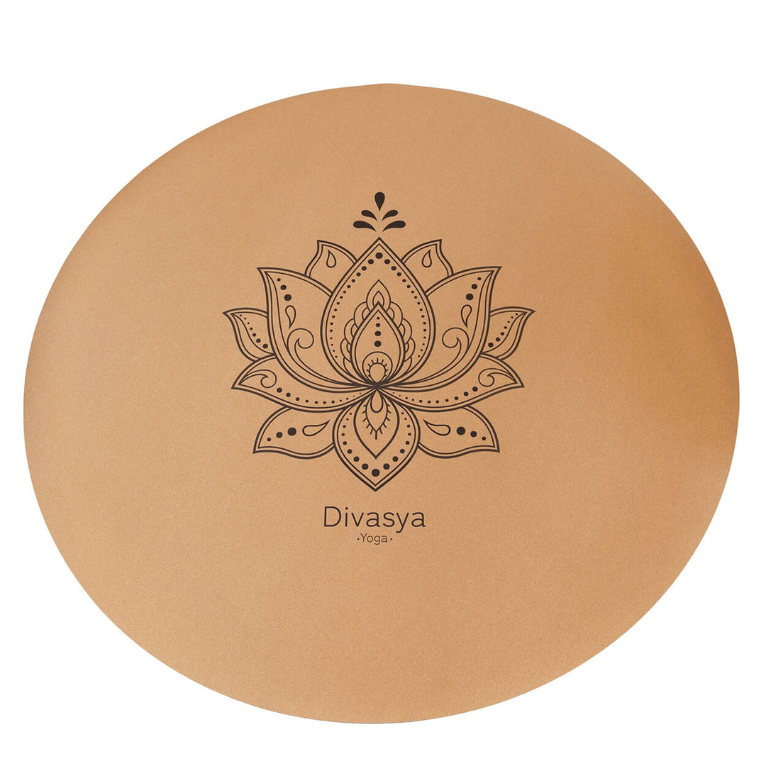 Meditationsmatte aus Kork & Naturkautschuk, 100 % natürlich