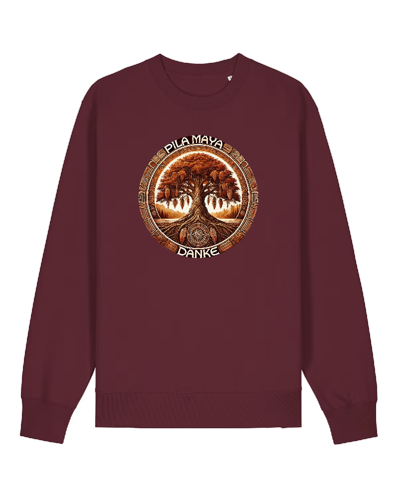 Pilamaya Premium Sweatshirt 100 % Bio-Baumwolle Unisex
