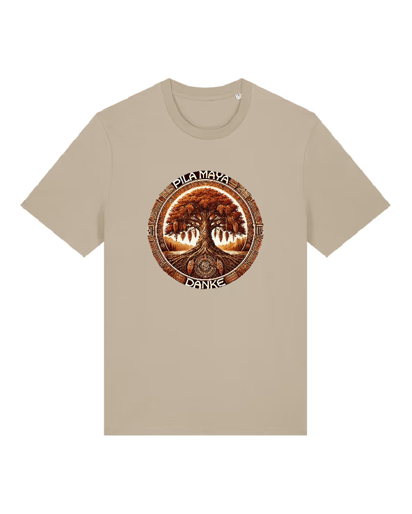 Pilamaya  Premium Bio T-Shirt 100 % Bio-Baumwolle Unisex