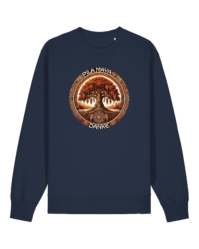 Pilamaya Premium Sweatshirt 100 % Bio-Baumwolle Unisex