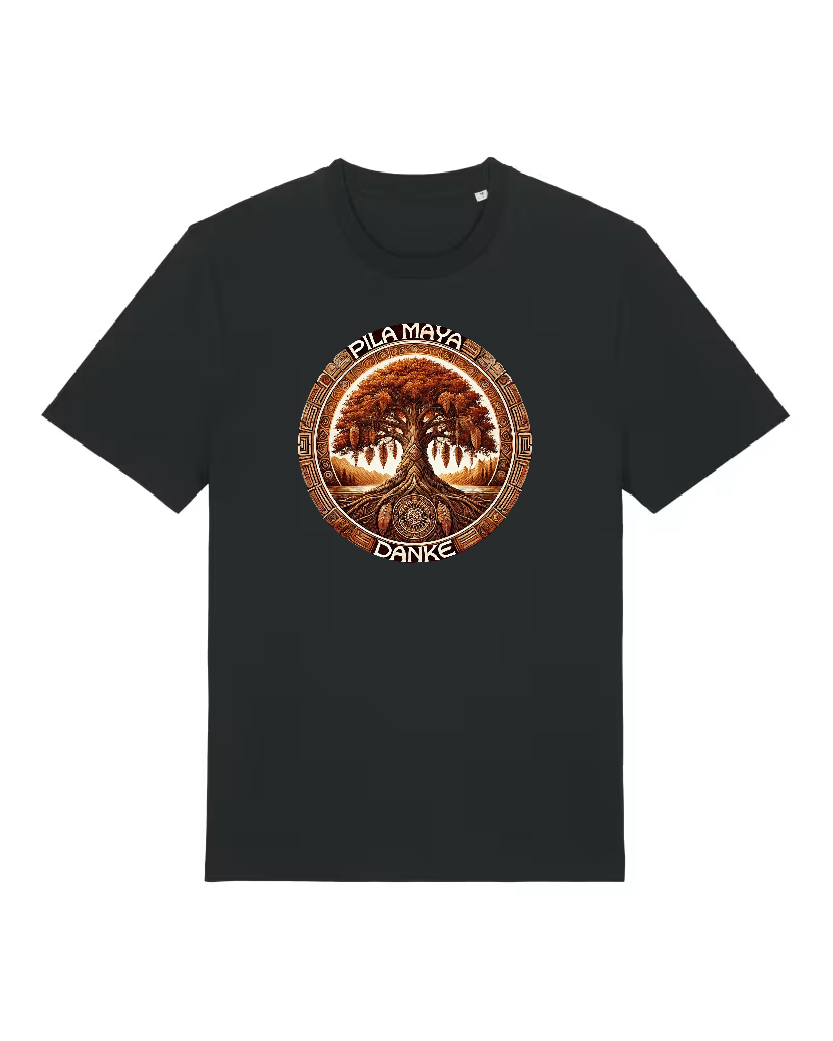 Pilamaya  Premium Bio T-Shirt 100 % Bio-Baumwolle Unisex