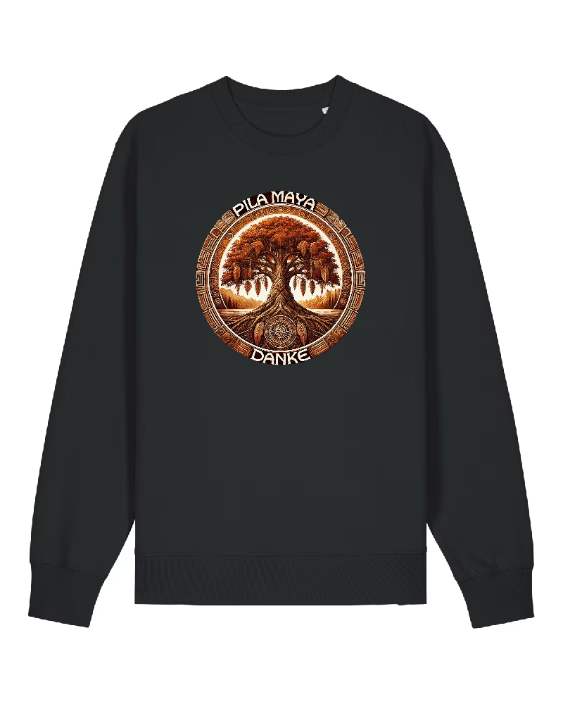 Pilamaya Premium Sweatshirt 100 % Bio-Baumwolle Unisex