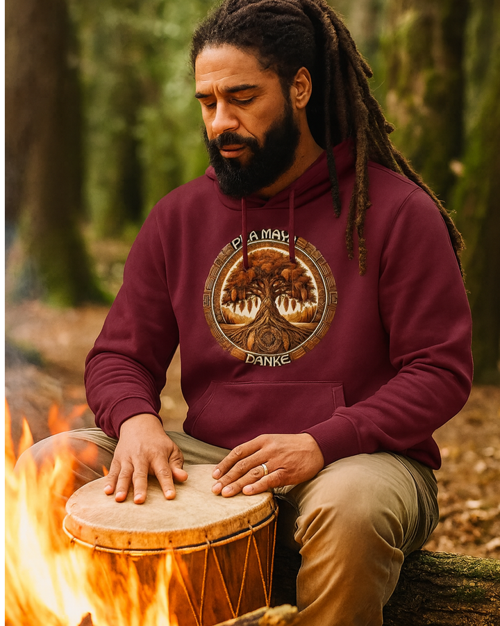 Pilamaya  Premium Bio-Hoodie 100 % Bio-Baumwolle Unisex