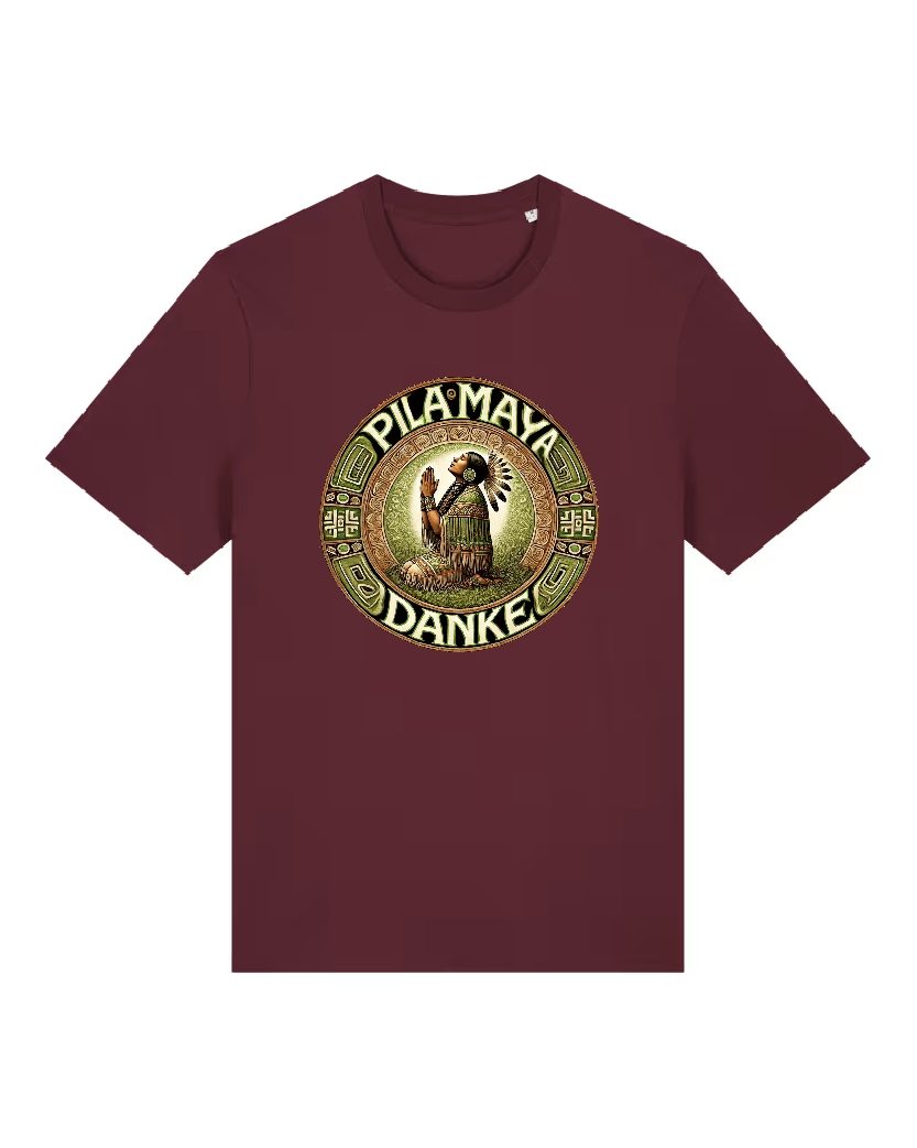 Pilamaya  Premium Bio T-Shirt 100 % Bio-Baumwolle Unisex