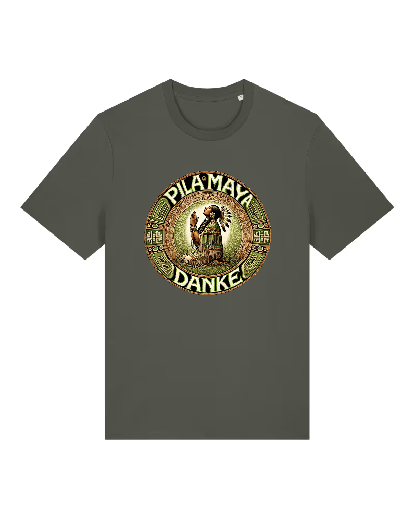 Pilamaya  Premium Bio T-Shirt 100 % Bio-Baumwolle Unisex