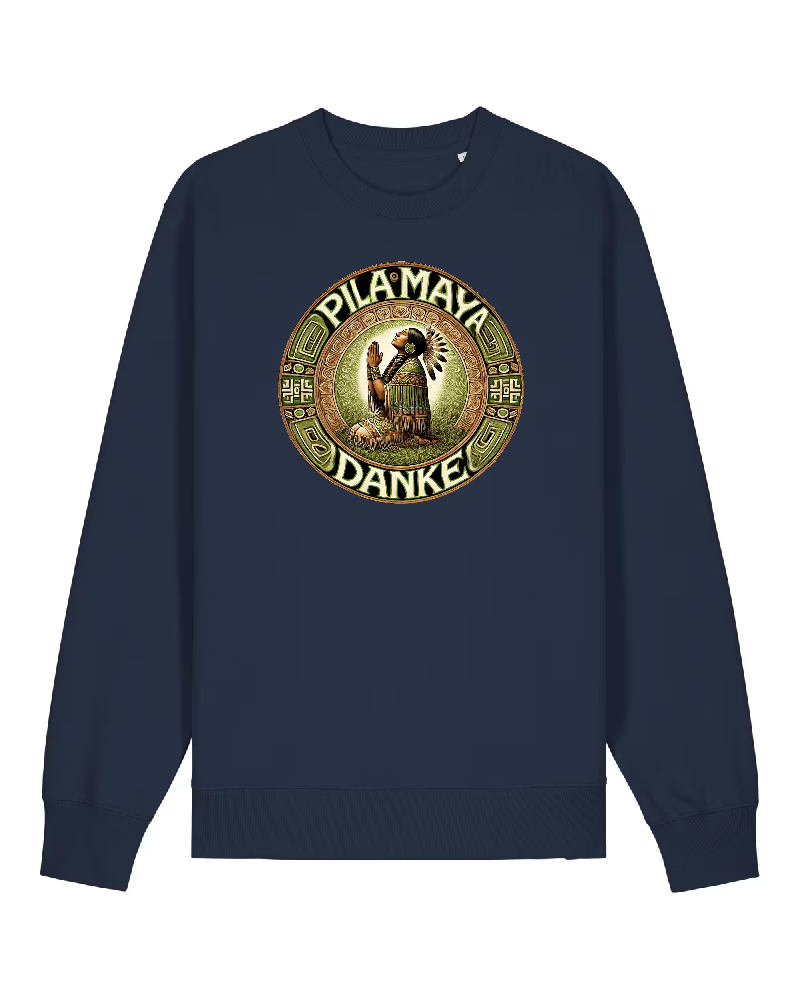 Pilamaya  Premium Sweatshirt 100 % Bio-Baumwolle Unisex