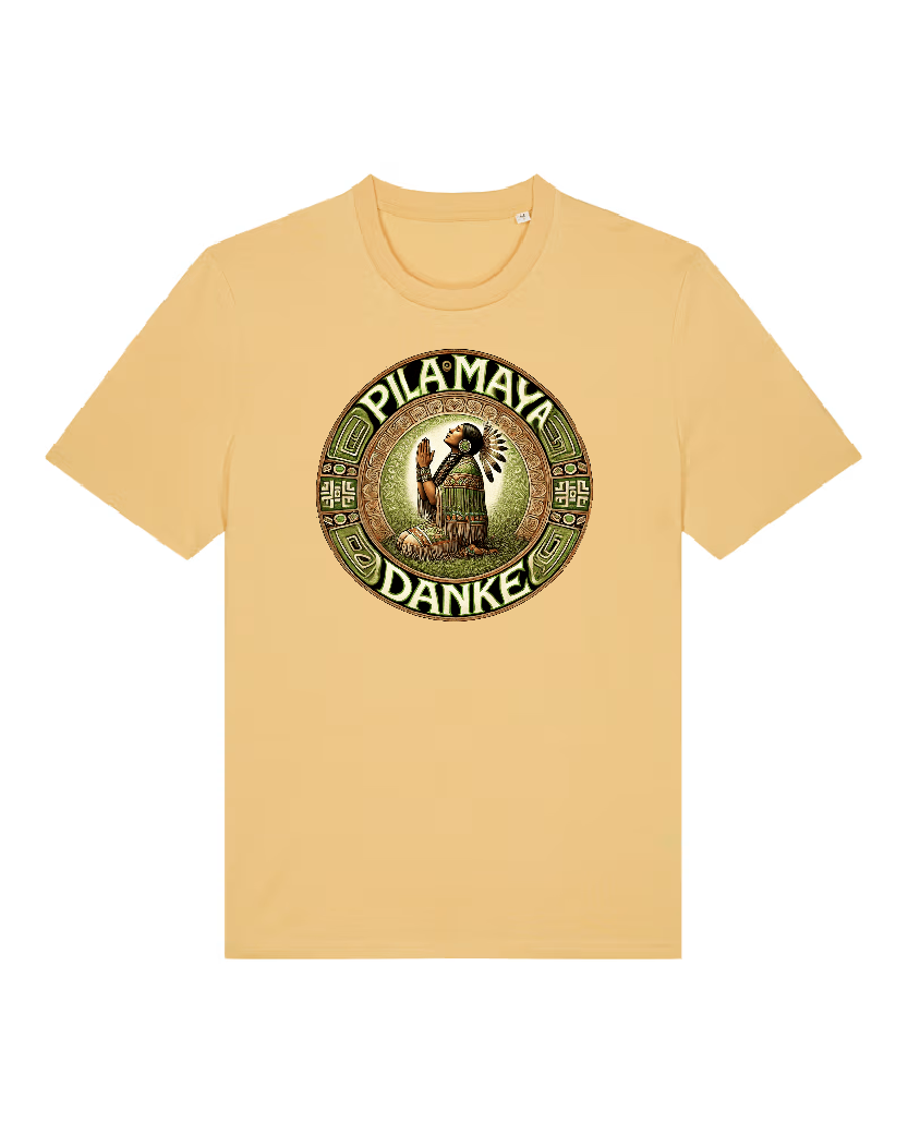 Pilamaya  Premium Bio T-Shirt 100 % Bio-Baumwolle Unisex