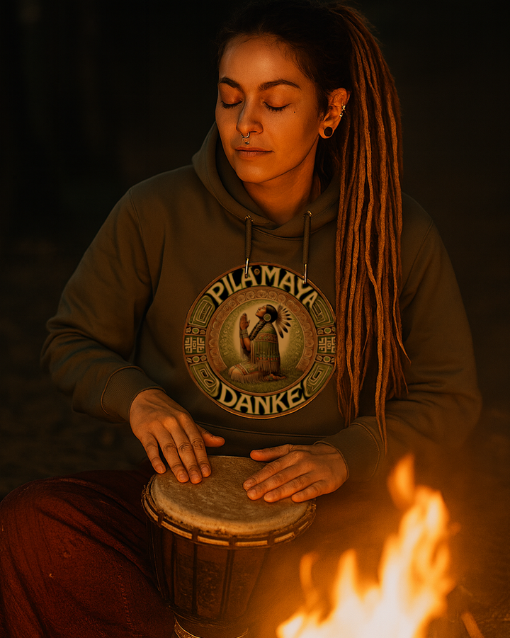 Pila Maya Premium Bio-Hoodie 100 % Bio-Baumwolle Unisex