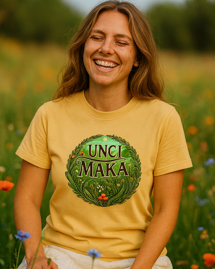 Unci Maka Premium Bio T-Shirt 100 % Bio-Baumwolle Unisex