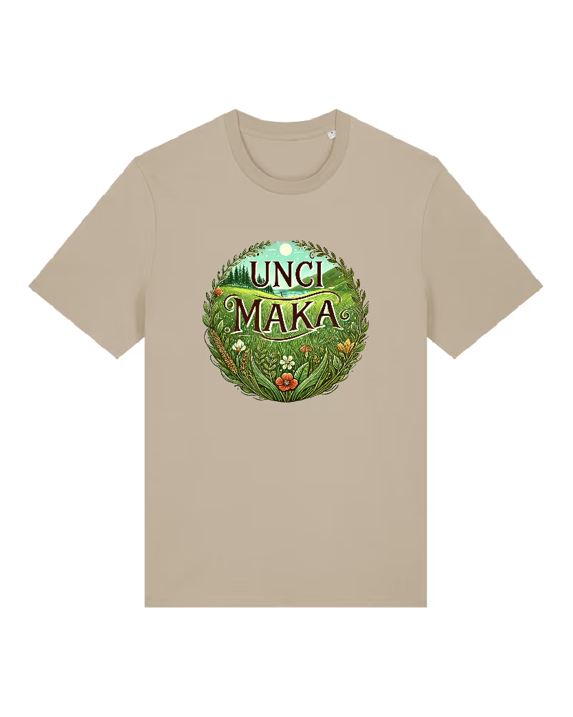 Unci Maka Premium Bio T-Shirt 100 % Bio-Baumwolle Unisex