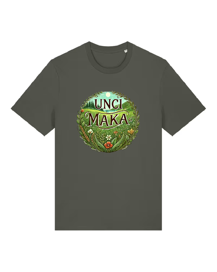 Unci Maka Premium Bio T-Shirt 100 % Bio-Baumwolle Unisex