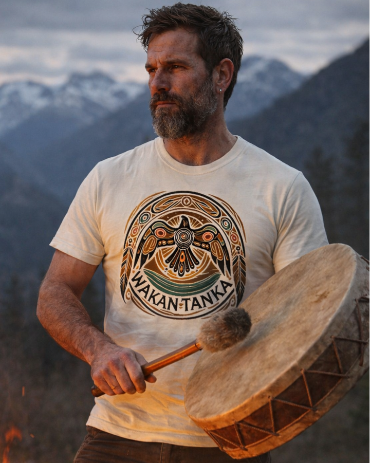 Wakan Tanka - Premium Bio T-Shirt 100 % Bio-Baumwolle Unisex