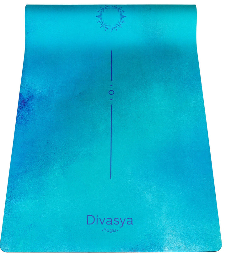 Nachhaltige Yogamatte aus Naturkautschuk & recycelter Mikrofaser