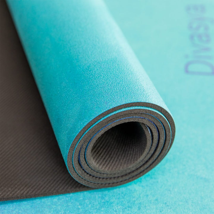 Nachhaltige Yogamatte aus Naturkautschuk & recycelter Mikrofaser