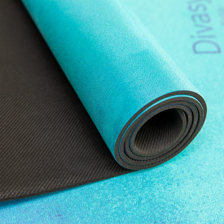 Nachhaltige Yogamatte aus Naturkautschuk & recycelter Mikrofaser