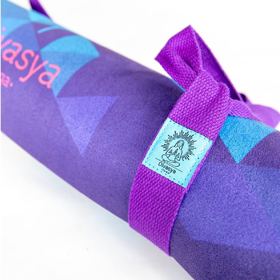 Nachhaltige Yogamatte aus Naturkautschuk & recycelter Mikrofaser