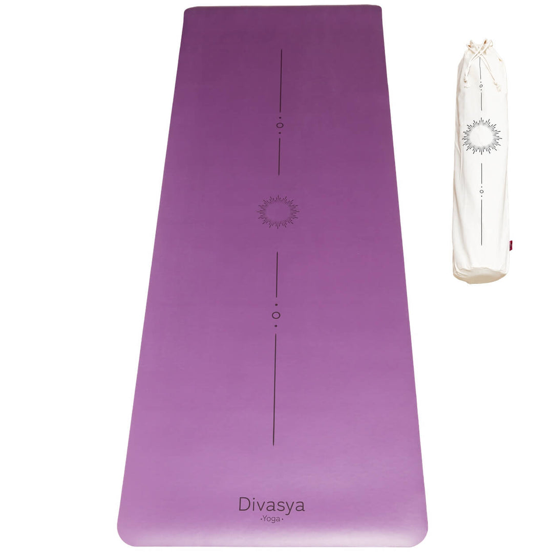 Professional Grip Yogamatte rutschfest mit japanischen EcoPU Naturkautschuk