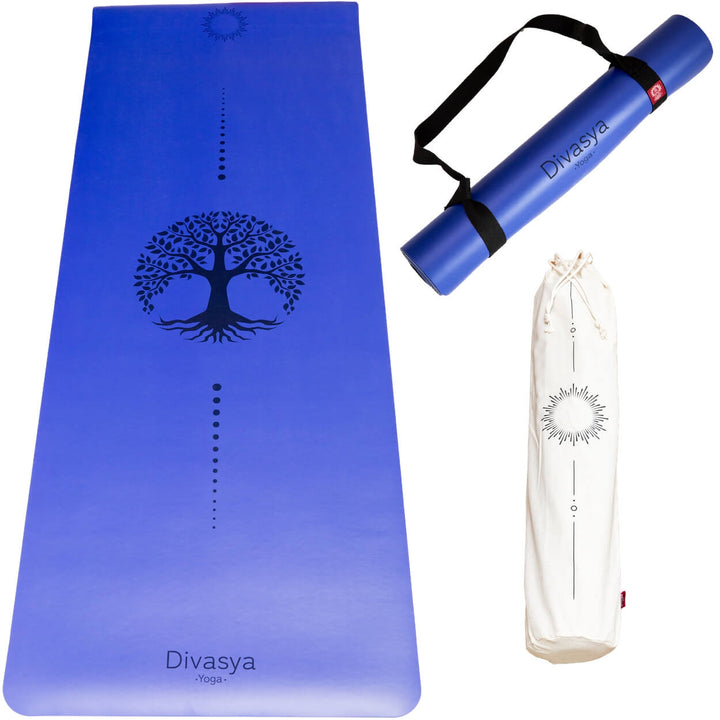 Professional Grip Yogamatte rutschfest mit japanischen EcoPU Naturkautschuk