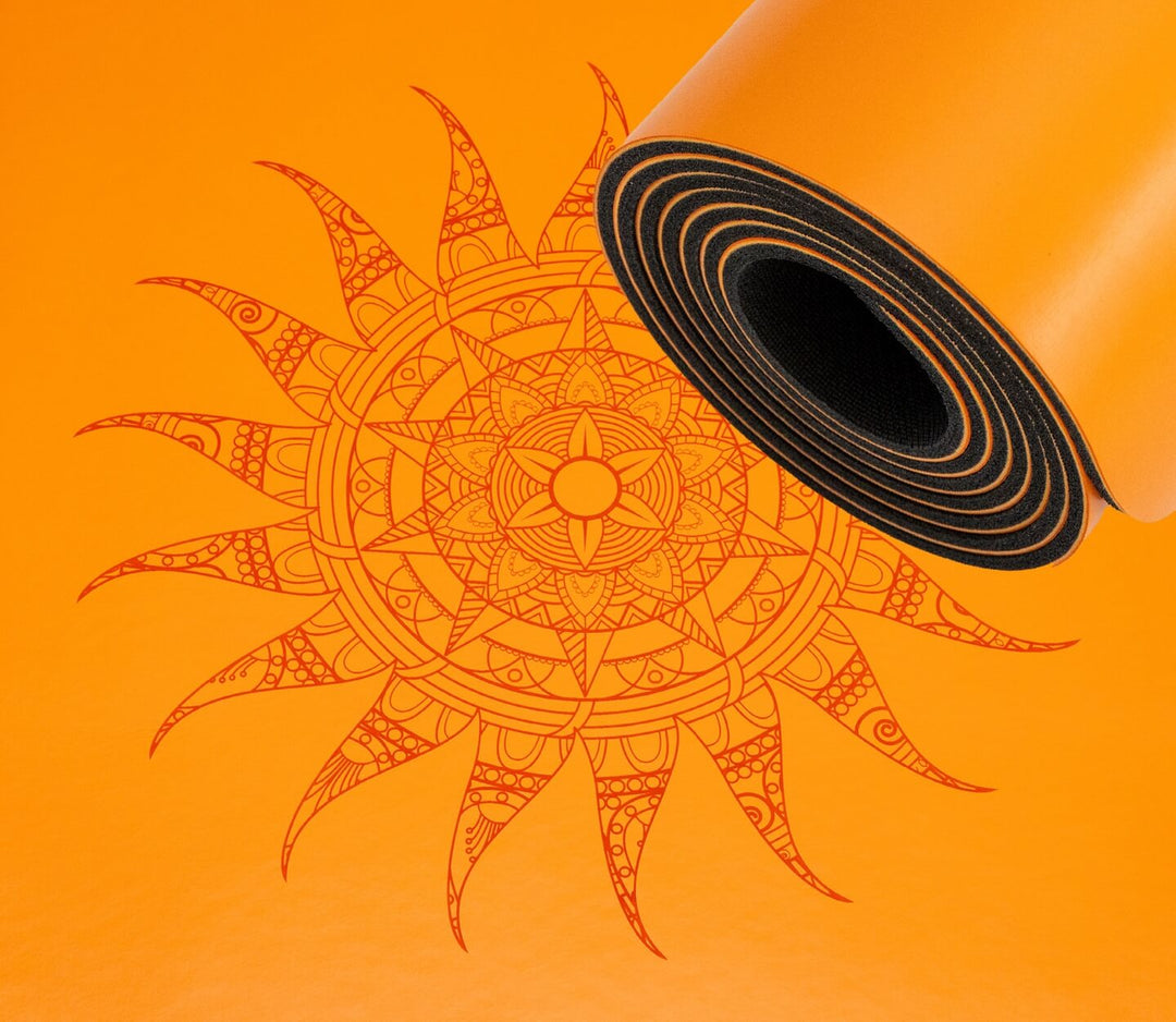 Professional Grip Yogamatte rutschfest mit japanischen EcoPU Naturkautschuk