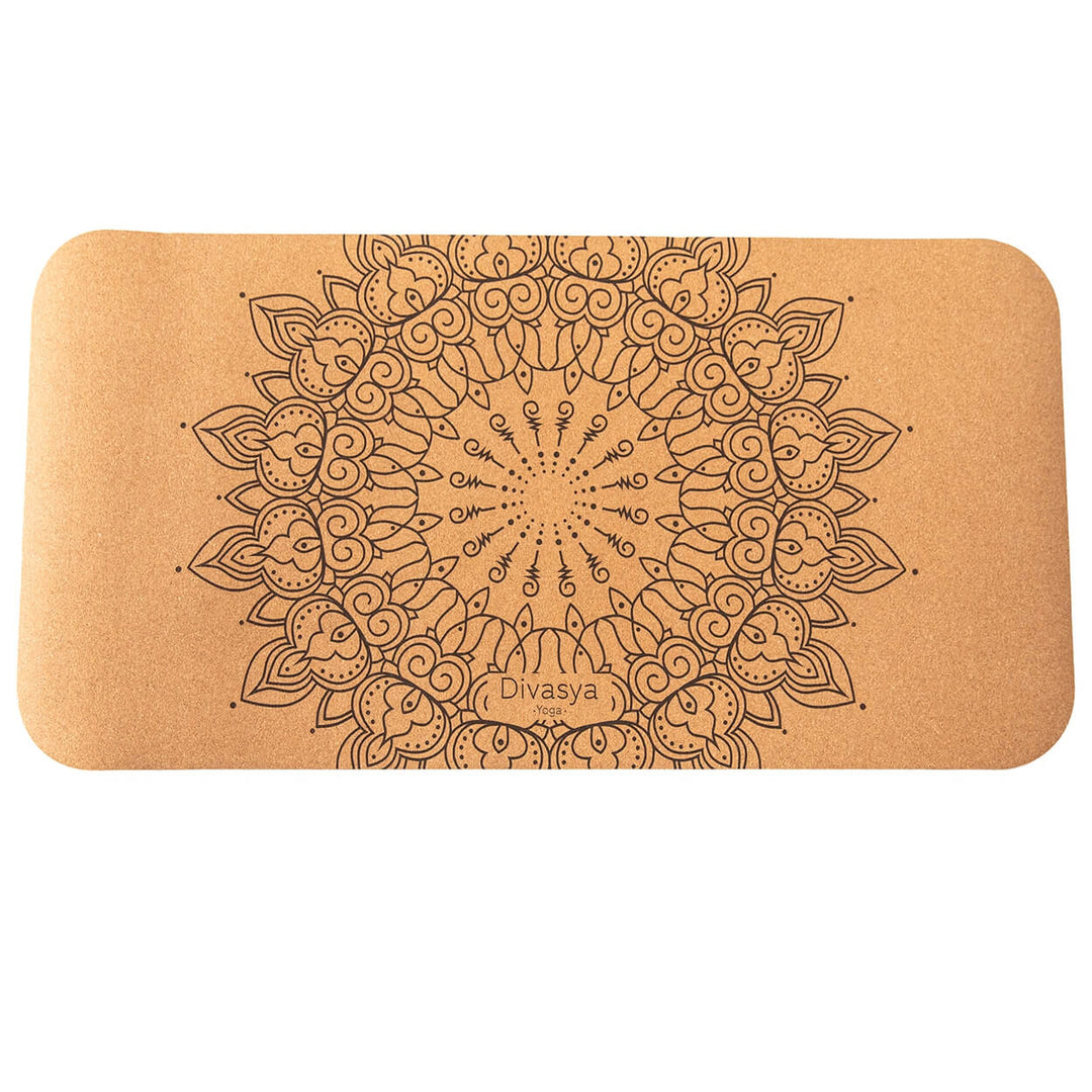 Yoga Set: SUPPORT: Matte & Pad aus Kork & Naturkautschuk 100 % natürlich