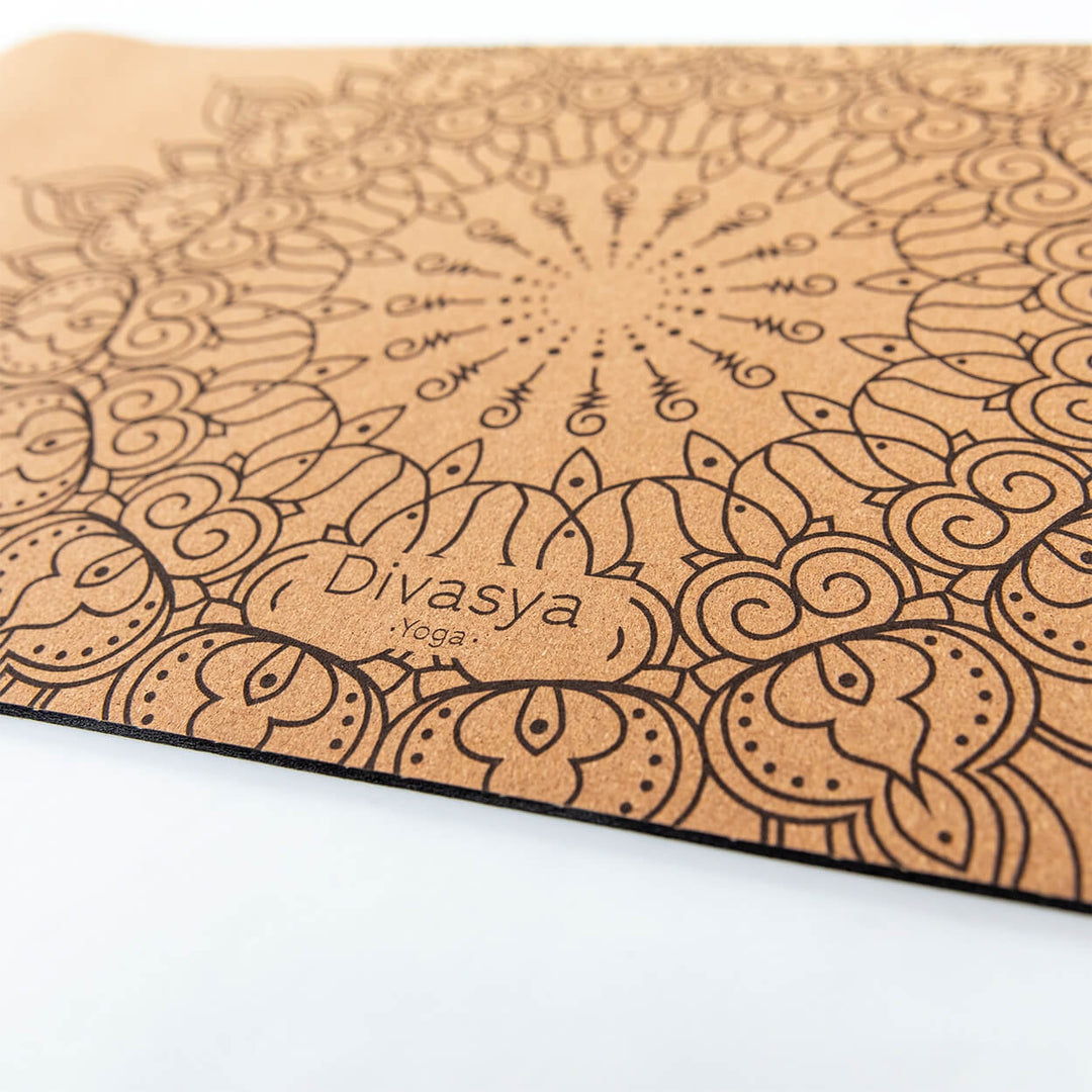 Yoga Set: SUPPORT: Matte & Pad aus Kork & Naturkautschuk 100 % natürlich