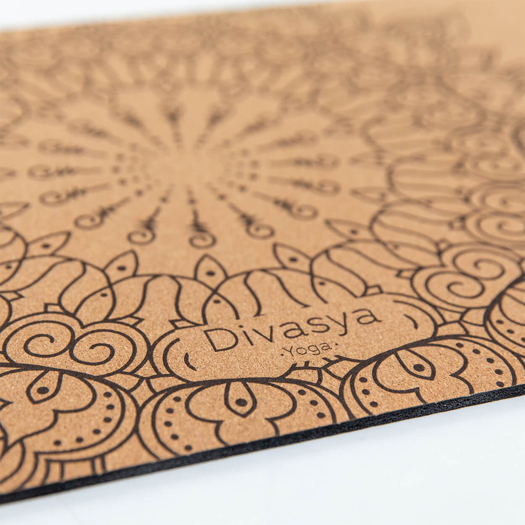 Yoga Set: SUPPORT: Matte & Pad aus Kork & Naturkautschuk 100 % natürlich