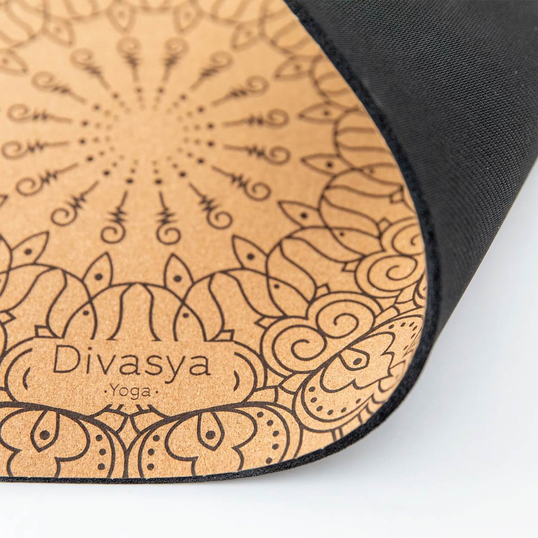 Yoga Set: SUPPORT: Matte & Pad aus Kork & Naturkautschuk 100 % natürlich